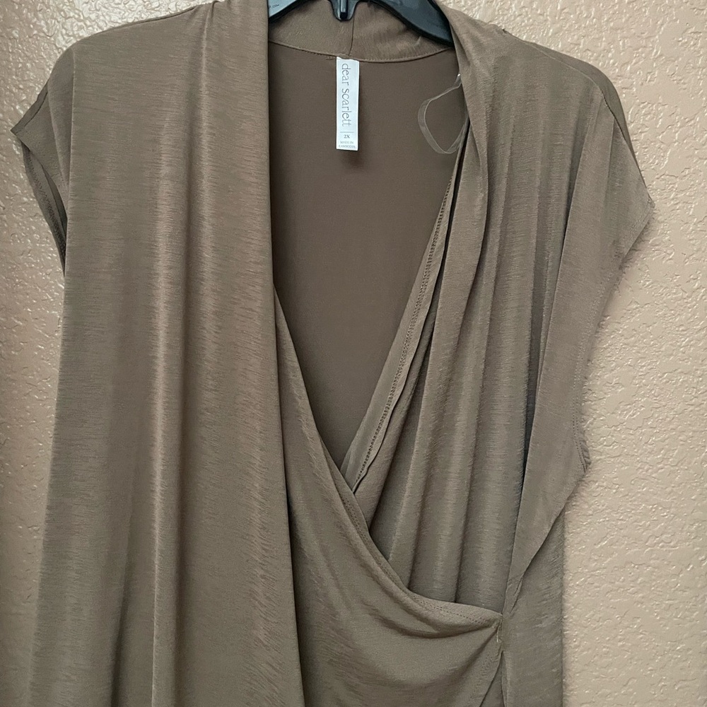 Elegant Brown Blouse